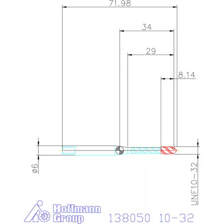 Holex Holex Pro Tap gépi menetfúró HSS-E 10-32