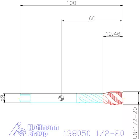 Holex Holex Pro Tap gépi menetfúró HSS-E 1/2-20
