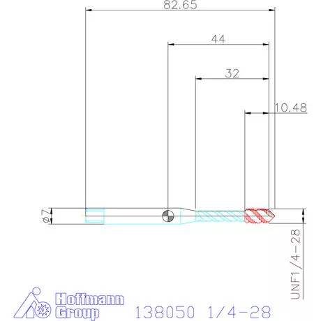 Holex Holex Pro Tap gépi menetfúró HSS-E 1/4-28