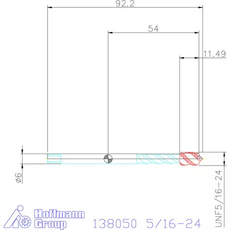Holex Holex Pro Tap gépi menetfúró HSS-E 5/16-24