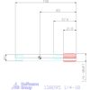 Holex Holex Clever Tap gépi menetfúró HSS-E 1/4-18