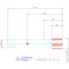 Holex Holex Clever Tap gépi menetfúró HSS-E 3/4-14