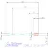 Garant Gépi menetfúró HSS-E 1/16-27