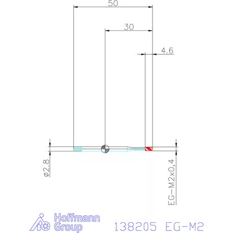 Garant Garant Master Tap Alu gépi menetfúró huzalmenet betétekhez EG-M2