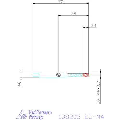 Garant Garant Master Tap Alu gépi menetfúró huzalmenet betétekhez EG-M4