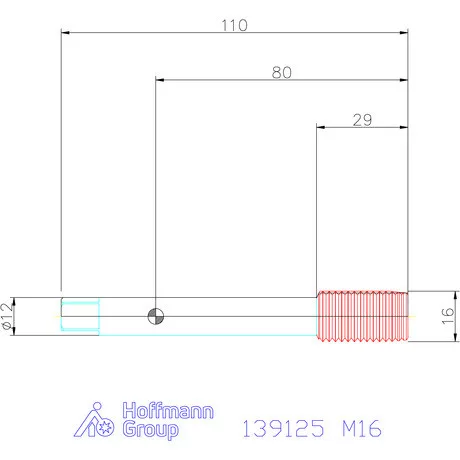 Garant Gépi menetformázó kenőhorony nélkül HSS-E-PM 6HX M16