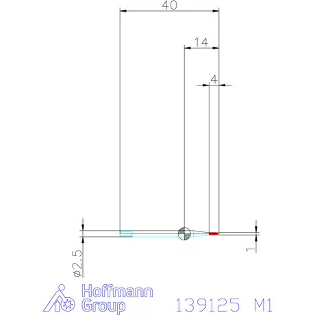 Garant Gépi menetformázó kenőhorony nélkül HSS-E-PM 6HX M1