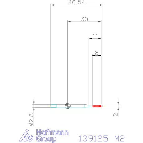 Garant Gépi menetformázó kenőhorony nélkül HSS-E-PM 6HX M2