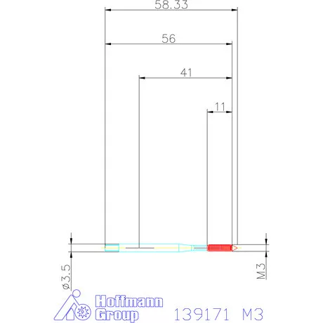 Garant Gépi menetformázó kenőhornyokkal HSSE-PM Form C 6HX M3