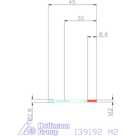 Holex Gépi menetformázó kenőhornyokkal HSS-E Form C 6GX M2