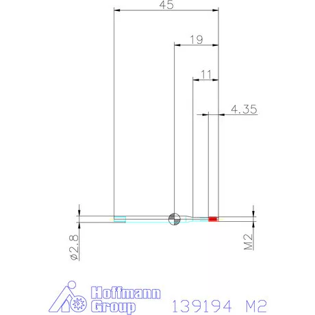 Garant Garant Master Form Steel gépi menetformázó kenőhornyokkal HSSE-PM Form C 6HX M2