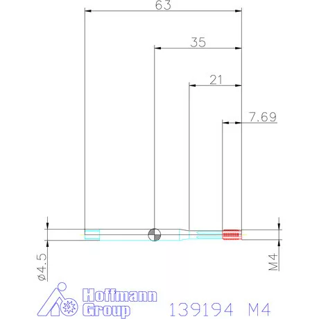 Garant Garant Master Form Steel gépi menetformázó kenőhornyokkal HSSE-PM Form C 6HX M4