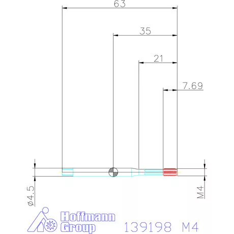 Garant Gépi menetformázó kenőhornyokkal HSS-E-PM Form E 6HX M4