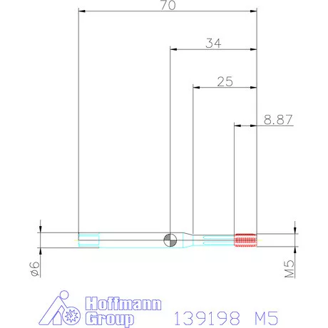 Garant Gépi menetformázó kenőhornyokkal HSS-E-PM Form E 6HX M5