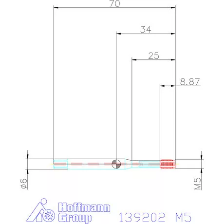 Garant Gépi menetformázó kenőhornyokkal HSS-E-PM, IK / Form C 6HX M5
