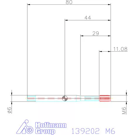 Garant Gépi menetformázó kenőhornyokkal HSS-E-PM, IK / Form C 6HX M6