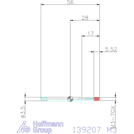 Garant Gépi menetformázó kenőhornyokkal HSSE-PM Form C 7GX M3