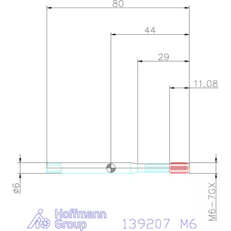 Garant Gépi menetformázó kenőhornyokkal HSSE-PM Form C 7GX M6