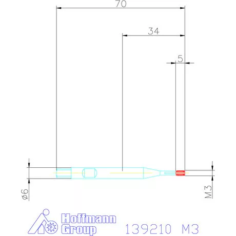 Garant Szinkron gépi menetformázó kenőhornyokkal HSS-E-PM Form C M3