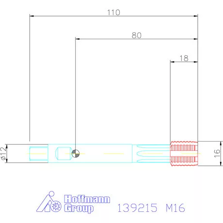 Garant Szinkron gépi menetformázó kenőhornyokkal HSS-E-PM Form E M16