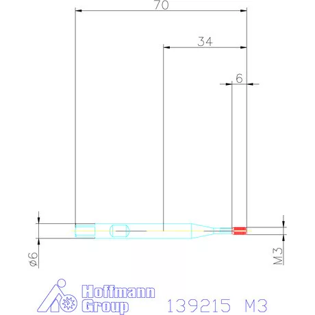 Garant Szinkron gépi menetformázó kenőhornyokkal HSS-E-PM Form E M3