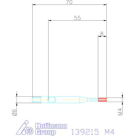 Garant Szinkron gépi menetformázó kenőhornyokkal HSS-E-PM Form E M4