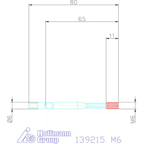 Garant Szinkron gépi menetformázó kenőhornyokkal HSS-E-PM Form E M6