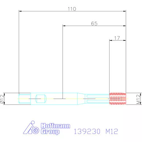 Garant Szinkron gépi menetformázó kenőhornyokkal HSS-E-PM IK / Form C M12