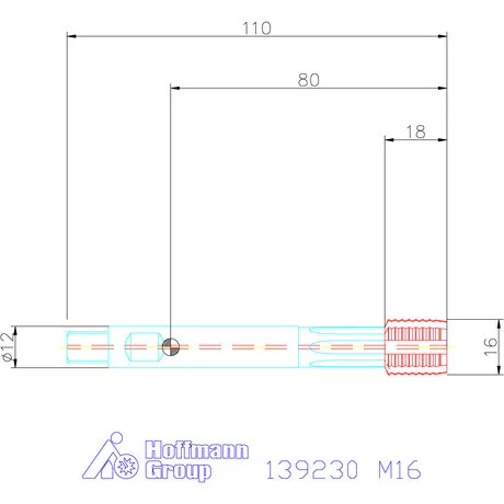 Garant Szinkron gépi menetformázó kenőhornyokkal HSS-E-PM IK / Form C M16
