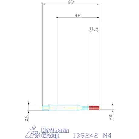Garant Szinkron gépi menetformázó kenőhornyokkal VHM M4