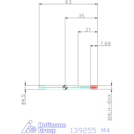 Garant Garant Master Form Steel gépi menetformázó kenőhornyokkal Balmenet HSS-E-PM, C alak 6HX M4