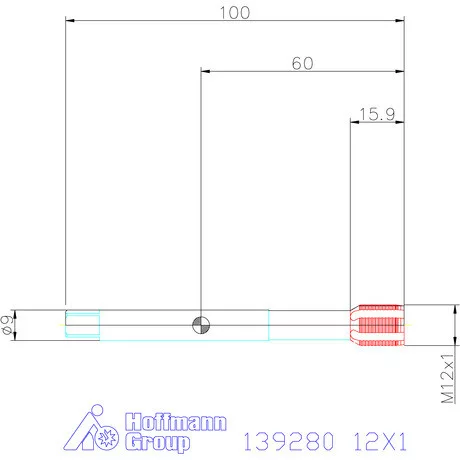 Garant Garant Master Form Steel gépi menetformázó kenőhornyokkal HSS-E-PM 12X1