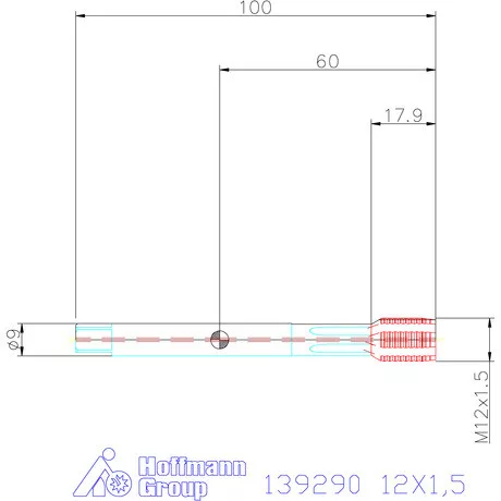 Garant Garant Master Form Steel gépi menetformázó kenőhornyokkal HSS-E-PM IK 12X1,5