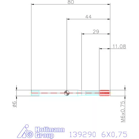 Garant Garant Master Form Steel gépi menetformázó kenőhornyokkal HSS-E-PM IK 6X0,75