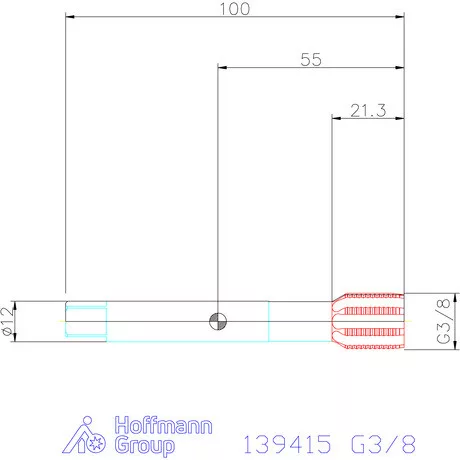 Garant Garant Master Form Steel gépi menetformázó kenőhornyokkal HSS-E-PM G3/8
