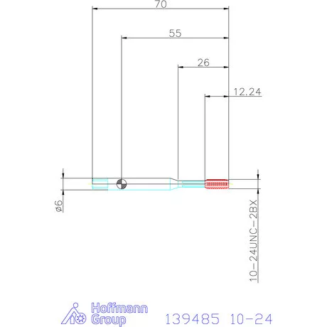 Garant Garant Master Form Steel gépi menetformázó kenőhornyokkal HSS-E-PM 10-24
