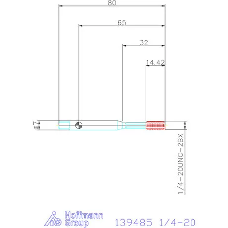 Garant Garant Master Form Steel gépi menetformázó kenőhornyokkal HSS-E-PM 1/4-20