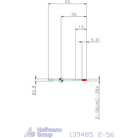 Garant Garant Master Form Steel gépi menetformázó kenőhornyokkal HSS-E-PM 2-56