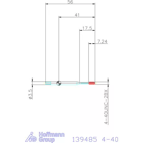 Garant Garant Master Form Steel gépi menetformázó kenőhornyokkal HSS-E-PM 4-40