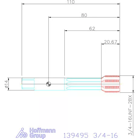Garant Garant Master Form Steel gépi menetformázó kenőhornyokkal HSS-E-PM 3/4-16