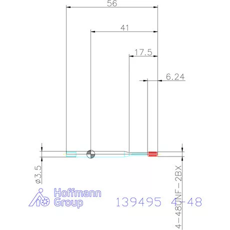 Garant Garant Master Form Steel gépi menetformázó kenőhornyokkal HSS-E-PM 4-48