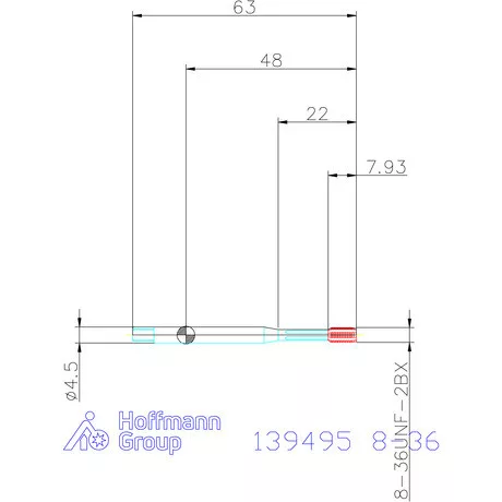 Garant Garant Master Form Steel gépi menetformázó kenőhornyokkal HSS-E-PM 8-36