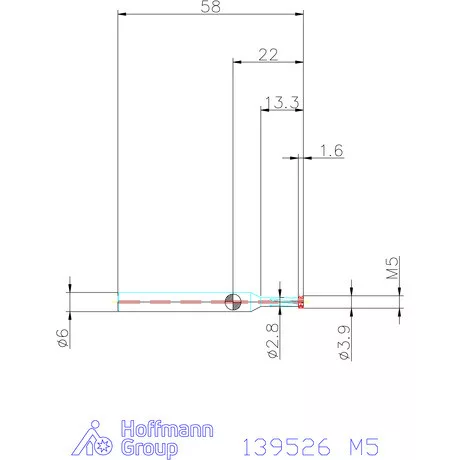 Garant Garant Master TM cirkuláris fúró-menetmarók 2,5×D M5