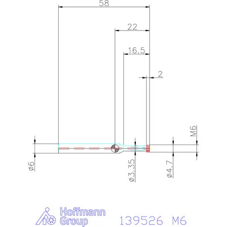 Garant Garant Master TM cirkuláris fúró-menetmarók 2,5×D M6