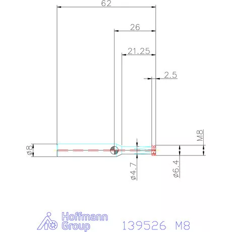 Garant Garant Master TM cirkuláris fúró-menetmarók 2,5×D M8