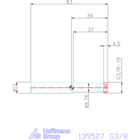 Garant Garant Diabolo VHM cirkuláris fúró-menetmaró 2×D G3/8