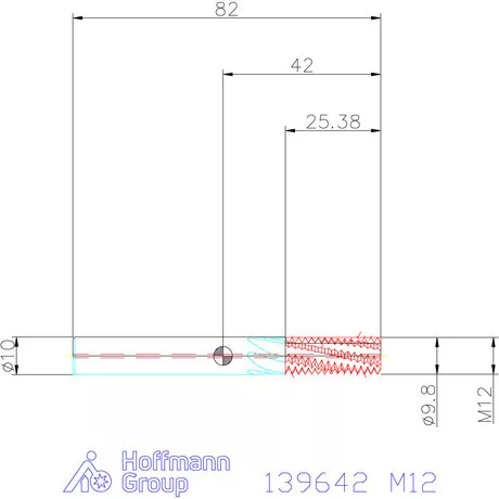 Garant Garant Master TM száras menetmaró 2×D M12