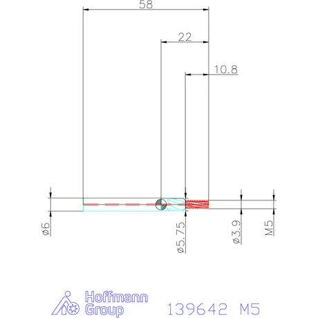 Garant Garant Master TM száras menetmaró 2×D M5