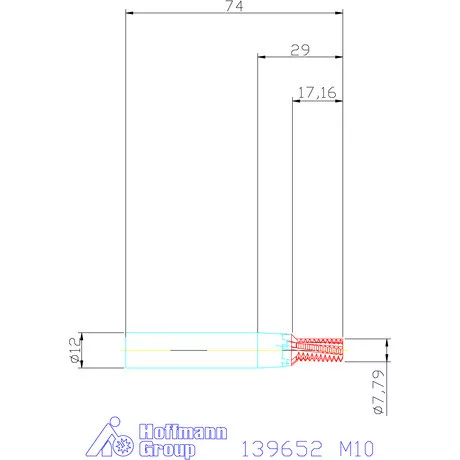 Garant Száras menetmarók 1,5×D M10