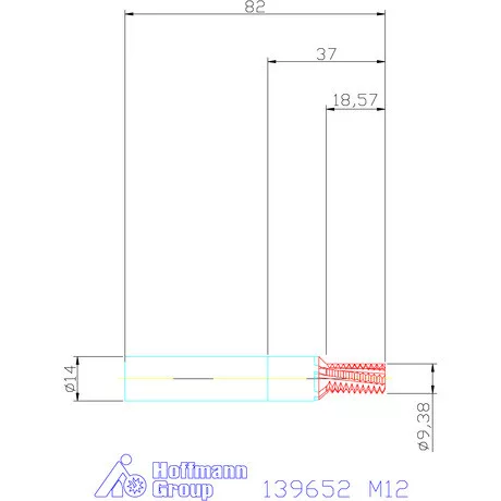 Garant Száras menetmarók 1,5×D M12